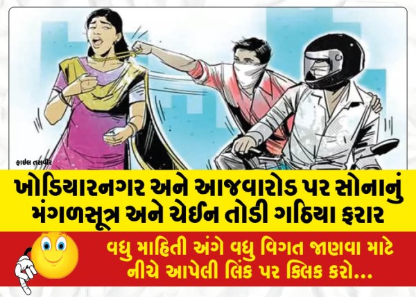 MailVadodara.com - At-Khodiyarnagar-and-Ajwarod-the-gold-mangalsutra-and-chains-broke-and-escaped