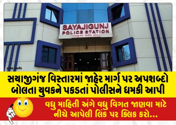 MailVadodara.com - Police-threatened-after-catching-youth-using-abusive-language-on-public-road-in-Sayajiganj-area