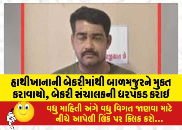 MailVadodara.com - Child-laborer-released-from-Hathikhana-bakery-bakery-manager-arrested