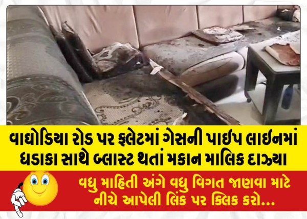 MailVadodara.com - Landlord-burns-after-gas-pipe-explodes-in-flat-on-Waghodia-Road
