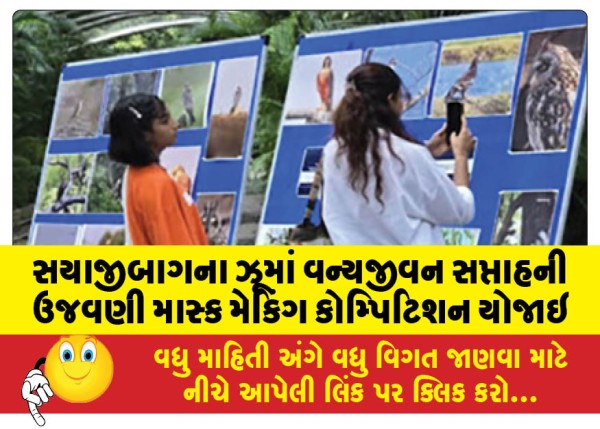 MailVadodara.com - Mask-making-competition-held-at-Sayajibagh-Zoo-to-celebrate-Wildlife-Week