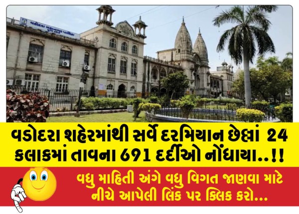 MailVadodara.com - During-the-survey-from-Vadodara-city-691-fever-patients-were-reported-in-the-last-24-hours