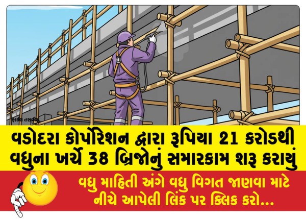 MailVadodara.com - Vadodara-Corporation-starts-repair-of-38-bridges-at-a-cost-of-over-Rs-21-crore