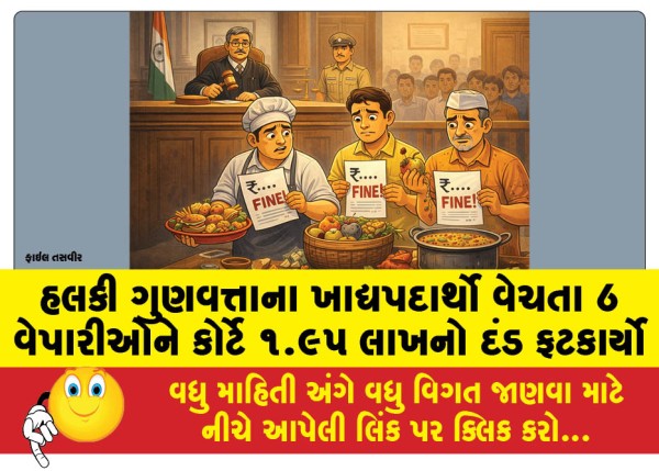 MailVadodara.com - Court-fines-6-traders-for-selling-substandard-food-items-Rs-1-95-lakh