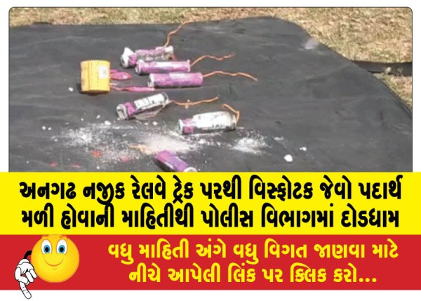 MailVadodara.com - Police-department-in-a-state-of-panic-after-information-of-explosive-like-substance-found-on-railway-tracks-near-Anagarh