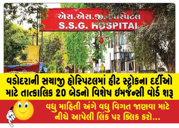 MailVadodara.com - A-special-20-bed-emergency-ward-has-been-immediately-opened-for-heat-stroke-patients-at-Sayaji-Hospital-in-Vadodara