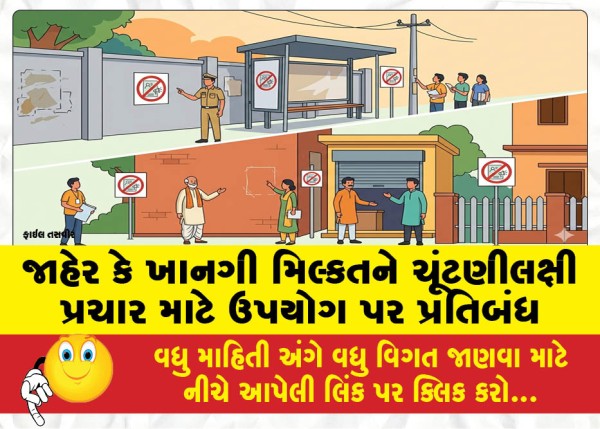MailVadodara.com - Prohibition-on-use-of-public-or-private-property-for-electioneering