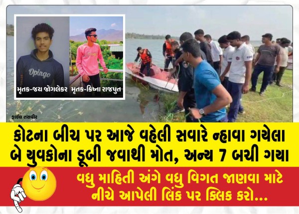 MailVadodara.com - Two-youths-drowned-while-bathing-at-Kotna-beach-early-this-morning-7-others-survived