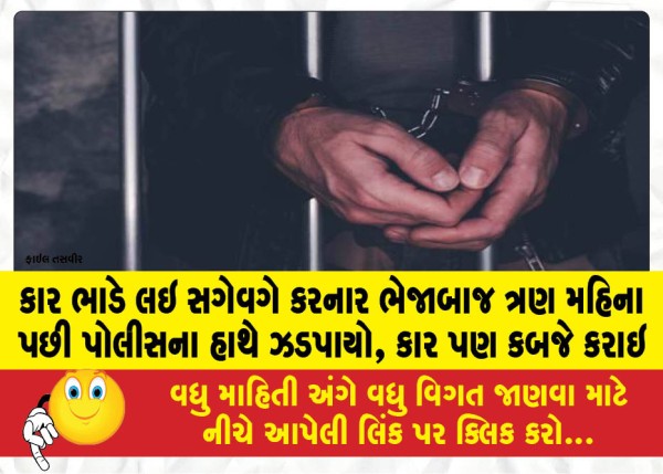 MailVadodara.com - A-thief-who-rented-a-car-and-ran-away-was-caught-by-the-police-after-three-months-the-car-was-also-seized