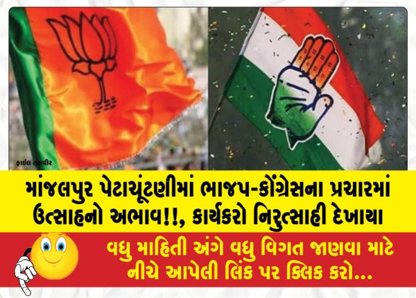 MailVadodara.com - Lack-of-enthusiasm-in-BJP-and-Congress-campaigning-for-the-Manjalpur-by-election-party-workers-appeared-unenthusiastic