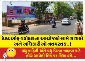 ટેસ્ટ ઓફ વડોદરાના આયોજકો સામે શાશકો અને અધિકારીઓ નતમસ્તક..!