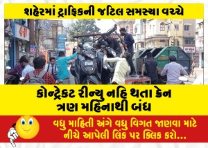 કોન્ટ્રેકટ રીન્યુ નહિ થતા ક્રેન ત્રણ મહિનાથી બંધ