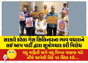 MailVadodara.com - AAP-Party-protests-against-governments-gas-cylinder-price-hike-by-raising-slogans