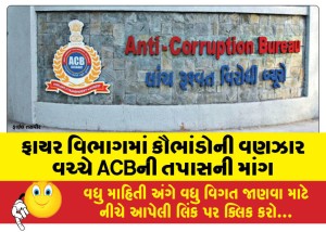 MailVadodara.com - Demand-for-ACB-investigation-amid-spate-of-scams-in-the-fire-department