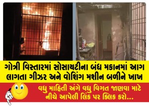 MailVadodara.com - Fire-breaks-out-in-closed-society-building-in-Gotri-area-geyser-and-washing-machine-gutted