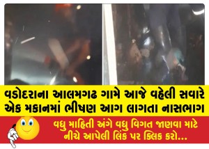 MailVadodara.com - A-massive-fire-broke-out-in-a-house-in-Vadodaras-Alamgarh-village-early-this-morning,-causing-a-stampede