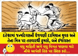 MailVadodara.com - A-young-man-and-his-friend-were-attacked-with-a-sword-during-a-birthday-celebration-in-Danteshwar-both-injured