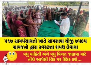 MailVadodara.com - 7505-villagers-took-cleanliness-oath-in-Gram-Sabhas-held-at-517-Gram-Panchayats