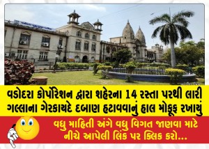 MailVadodara.com - Vadodara-Corporation-postpones-removal-of-illegal-lorry-piles-from-14-roads-in-the-city